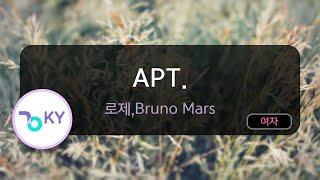 APT. - 로제,Bruno Mars (KY.71735) / KY KARAOKE