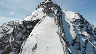 Antelao, Il Re. Sci Alpinismo. Dolomiti.  Con Davide Alberti, Mario Dibona e Giacomo Schenardi.