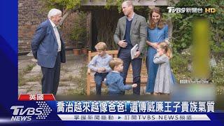 2歲路易王子奶音連發 首發聲提問生物家