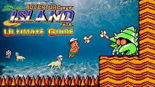 Adventure Island II - NES - ULTIMATE GUIDE - ALL 80 Levels, ALL Bosses, ALL Maps, ALL Secrets, 100%!