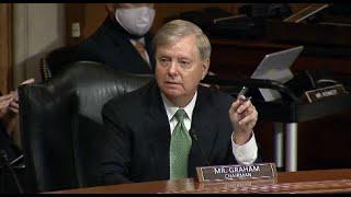 Graham Questions Officials at Hearing on Protecting Speech by Stopping Anarchist Violence