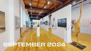 Start Your Day with Art! Walk Through Our September 2024 Exhibition