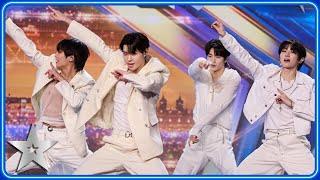 K-pop boyband BLITZERS (블리처스) cover Shawn Mendes hit | Auditions | BGT 2024