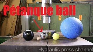 Crushing balls with hydraulic press VOL 2.