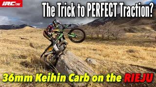 The Secret to Perfect Traction on the Rieju? 36mm Keihin Carb Test.