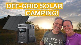 Plug -N- Play Solar Camping: How-to-Guide with Ecoflow Delta Pro