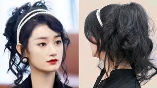 Retro hairstyle 郭晓婷 港风发型教程 无限超越班面试造型