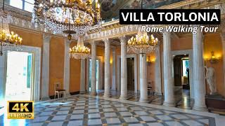 Rome, Italy  - Discover Villa Torlonia | Walking Tour in 4K