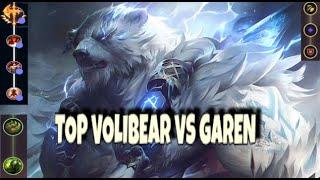 Volibear vs garen  rework Volibear best team fight