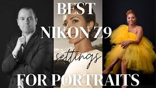 Best Nikon Z9 Settings for Portraits