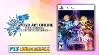 Sword Art Online: Last Recollection PS5 Unboxing