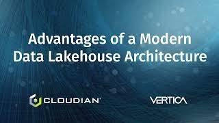 Advantages of a Modern Data Lakehouse Architecture