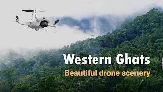 The Western Ghats - Aerial View | Kukke Subramanya | Cinematic video