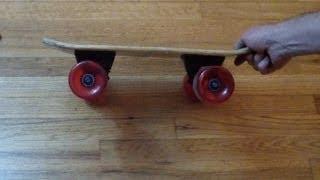 World's Smallest Longboard Skateboard