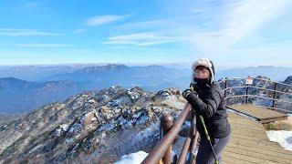 문장대 산행 신우랑신우아빠 신우할배Munjangdae Hiking Shinwoo and Shinwoo Dad Shinwoo Grandpa