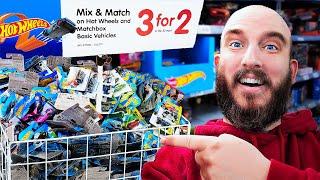 HUGE HOT WHEELS DUMP BIN!!!CHECK YOUR LOCAL MATALAN STORE!