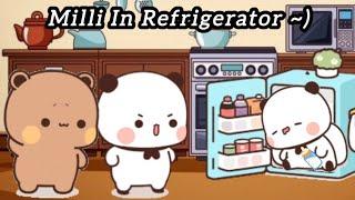 Baby Milli Sleep In Refrigerator ️ | BubuDudu & Milli | 3D Animation | BubuDudu_MHM