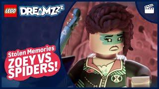 Zoey vs. Spiders!  | Episode Clip | LEGO DREAMZzz Night of the Never Witch