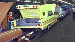 How Chevrolet was made in the good old United States - Retro Factory tour