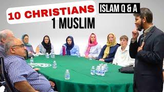 𝐎𝐩𝐞𝐧 𝐐 & 𝐀 𝐨𝐧 𝐈𝐬𝐥𝐚𝐦:10 Christian Students and 1 Muslim Speaker