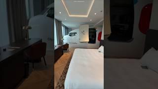 boy wakes up to find a plane in his room #shortvideo