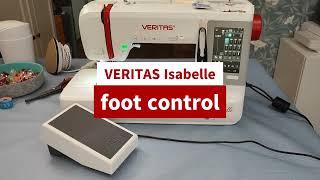 VERITAS Isabelle: multifunctional foot control