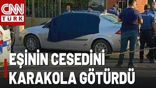 Konya'da Vahşi Cinayet! Eşini Arabada Öldürdü, Ardından O Araçla Polise Teslim Oldu!