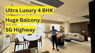  Luxury 4 BHK Apartment For Sale | 4 Bedroom Flat @ SG Highway | New Residential Flat Project