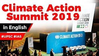 Climate Action Summit 2019, Status of Green Climate Fund explained, Current Affairs 2019 #UPSC2020