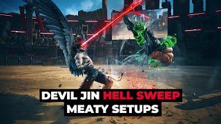 Tekken 8 | Devil Jin Hellsweep Guide & Meaty Setups