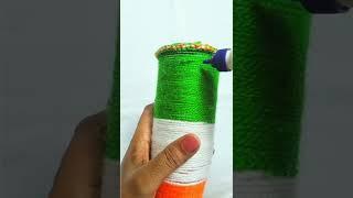 Independence day craft ideas for school #amritmahotsav #15august  #bestoutofwaste #shorts