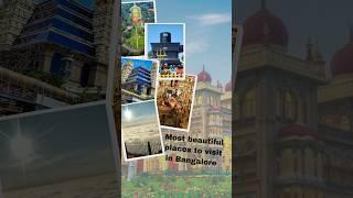 Exploring Bangalore: Top Must-Visit Places | Bangalore Darshan | Bangalore Sightseeing #shortvideo