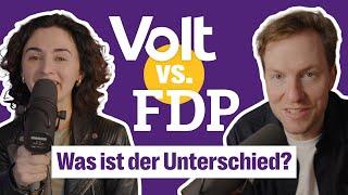 Volt vs. FDP - Was ist der Unterschied? Parteien im Vergleich