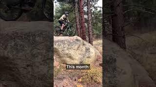 LAST month vs THIS month. MTB progression!