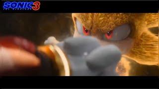 Sonic Movie 3 Super Sonic Vs Super Shadow Clip