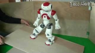 Aldebaran Robotics Nao Humanoid Robot Testing by RobotShop.com