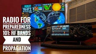 Radio for Preparedness 101:  HF radio bands and propagation