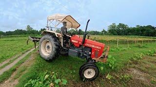 Swaraj 855 FE Tractor Working In Kaltivator | 2wd Swaraj Tractor | Rafik Tractor Wala