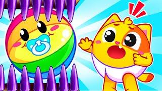 Balloon Pop Song Challenge for Kids | Funny Song For Baby & Nursery Rhymes by Toddler Zoo