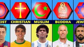 Religion Of Famous Football Players. Christian • Muslim • Buddha. Part - 2