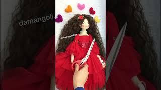 #handmade #maker #tilda #دیزاین #عروسک #dolls #honar #khayati #makeup #making #art #model