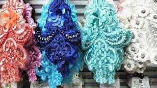 China Embroidery Fabrics Market Embroidery Trims Flowers Embroidery Lace Trim Garment Accessories