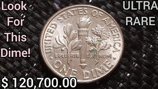 Ultra Rare DIME!" FC" $ 120,70000 ULTRA RARE Error Coin U.S Roosevelt Dime Worth Big Money