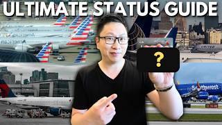 The Ultimate Guide to Big 4 Airline Status 2024: Delta, United, American, Southwest