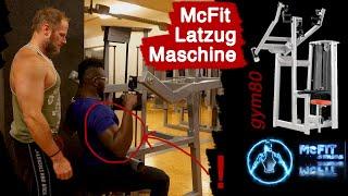 McFit LATISSIMUS MASCHINE | Rückenübung | Gym 80 | Richtige Ausführung | Latzug | Rückentraining