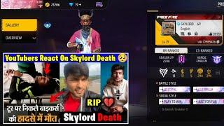 R.I.P @SKYLORD की ट्रक से हुई मौत | BAD NEWS | SKYLOAD DEATH #shorts #freefire