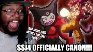 Super Saiyan 4 GOKU was putting Belt To A$$ on that boy GOMAH. [cooluno_9] DB Reaction