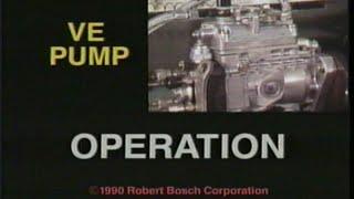 BOSCH VE-Pump Operation