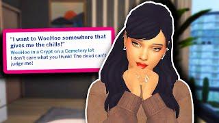 My Sim Became A Woohoo Addict! | Sims 4 Bucket List Challenge