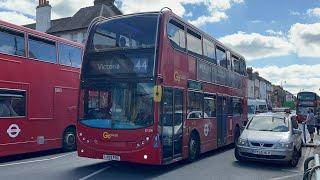 *Throwback* Journey on Go Ahead London Route 44 towards Tooting Broadway. E400T  E124 (LX09 FBZ)